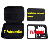 Portable Waterproof Travel Case For Action Cameras - Shockproof Fits Gopro Insta360 Dji - 22X16X7Cm-1922443395704426502