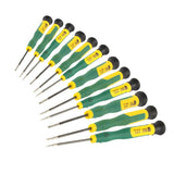 12-Piece Precision Screwdriver Set For Repairing T2-T8 Devices - Green-1915198058858156037