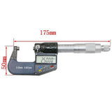 1 Inch Digital Micrometer - 25Mm 0.001Mm Resolution-1915197945666473985