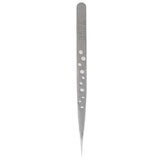 Premium Steel Straight Tweezers - Anti-Magnetic Anti-Acid High Hardness-1915197221230481411
