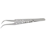 Curved Steel Tweezers - High Hardness Anti-Magnetic Anti-Acid-1915196980666175490