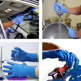 100 Durable Nitrile Disposable Gloves 100 Pcs-1915198076159660036