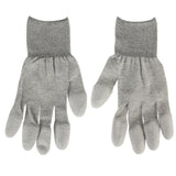 Universal Size Esd Safe Pu Fingertip Coating Gloves For Electronics Repair - Pair-1915197738044231685