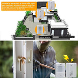 Wireless Doorbell Alarm With 2 Infrared Sensors For Home / Office-1915197545294991366