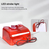 Compact Red Strobe Siren For Security Alarm-1915196987595165699
