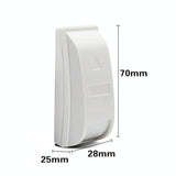 White Wired Pir Motion Detector For Curtains-1915197586487250946