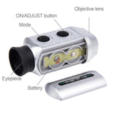 7X Digital Golf Telescope With Measuring Instrument And Padded Case-1915198275573649413