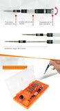 30-In-1 Interchangeable Screwdriver Set - Aviation Aluminum-1915197696222826499