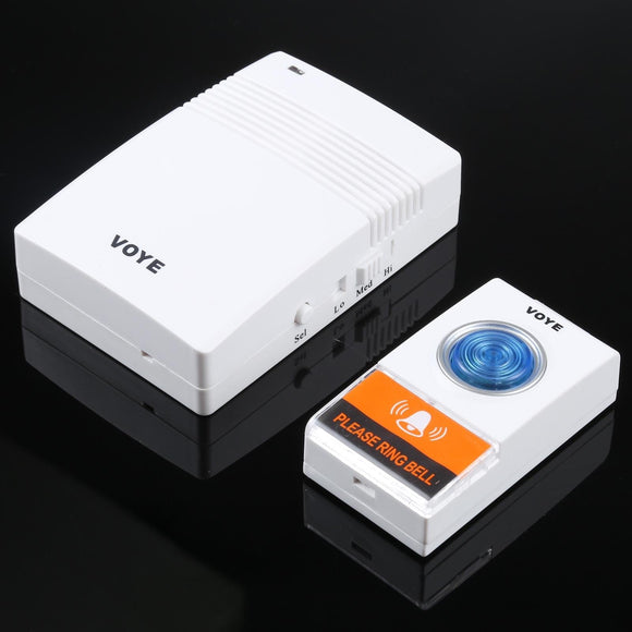38 Melody Wireless Doorbell - White-1915197428789809153
