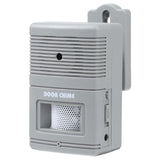 Grey Wireless Door Chime For Visitor Alert-1915197797435576320