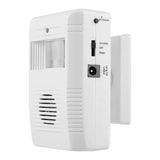 Electronic Infrared Sensor Doorbell - White Guest Welcome-1915197432212361223