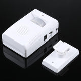 Electronic Infrared Sensor Doorbell - White Guest Welcome-1915197432212361219