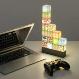 NNEOBA LED Night Light Building Blocks