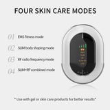 NNEOBA 4-in-1 Cordless Electric Body Sculpting Massager Anti-Cellulite White