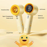 NNEOBA Mini High-Speed Rechargeable Handheld Fan