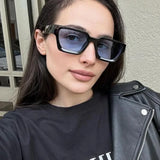 Square Vintage UV400 Sunglasses for Men and Women