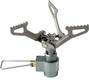 NNEOBA Mini Camping Gas Burner Pocket Stove Grey