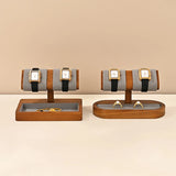 T-Shaped Wooden Watch Display Stand – Watch & Jewelry Holder for Bracelets and Accessories