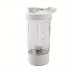 NNEOBA 13.53 Oz Portable Electric Self-Stirring Cup USB Bottle White