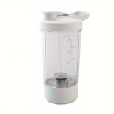 NNEOBA 13.53 Oz Portable Electric Self-Stirring Cup USB Bottle White