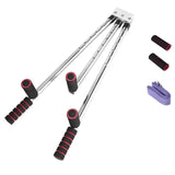 NNEOBA 3-Bar Leg Stretcher 6-Hole Adjustment Red
