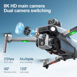 NNEOBA 8K GPS Folding Drone with Screen Remote