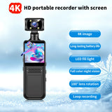 NNEOBA Mini 4K HD Body Camera with Night Vision Portable Recorder