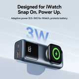10000mAh Mini Power Bank 22.5W Fast Charging with Magnetic Wireless Charger