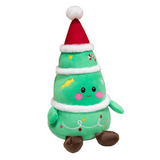 Christmas Tree Plush Toy Festive Stuffed Doll for Holiday Decoration
