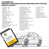 VW Discover Media Navigation SD Card AS V24 2026 UK & Europe