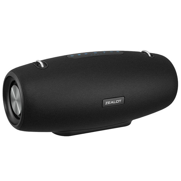 NNEOBA Bluetooth Speaker with Shoulder Strap Black