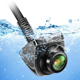 NNEOBA 720P Rear View Camera Fisheye Lens IP68 Waterproof Full HD Black