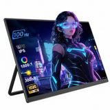 NNEOBA 21.5" Portable Monitor – Full HD 1080P 100Hz IPS USB-C HDMI Display