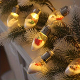 1.5M 10-LED Christmas Snowball String Lights