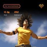 NNEOBA Heart Rate Monitor Arm Strap Sensor Grey