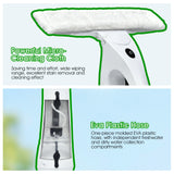 Cordless Window Vacuum Cleaner 2000Pa USB Rechargeable Handheld Glass Cleaner with Spray Bottle