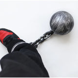 Halloween Plastic Handcuffs Fetters Ball Props Realistic Pranks With Chain Anklets Costume Props Prisoners Cosplay Accessories