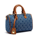 NNEOBA Women's Shoulder Bag PU Leather Saddle Design