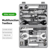 NNEOBA 44-in-1 Professional Bicycle Repair Tool Kit Multifunction Grey