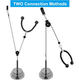 NNEOBA Pulley Cable System Pull Down Lift Attachment Black