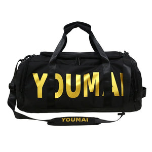 NNEOBA Waterproof Dry-Wet Separation Backpack Duffel Black