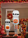 1PC Halloween Mummy Pumpkin Balloon – Spooky Party Decoration for Trick or Treat, Home & Halloween Events