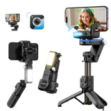 NNEOBA Q19 AI Face Tracking Gimbal Stabilizer with Fill Light