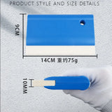 Wool Felt Squeegee Scraper for Car Vinyl Wrap & Window Tint Installation – Scratch-Free Film Application Tool