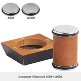 4-Angle Rolling Knife Sharpener Kit with Diamond Whetstones