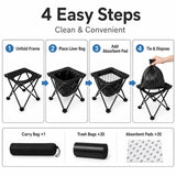 Portable Folding Car Camping Toilet