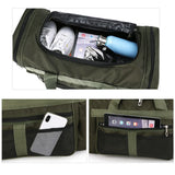 NNEOBA Oxford Travel Sports Bag Dry/Wet Separation Green