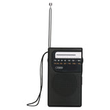 NNEOBA Portable Pocket Radio Black