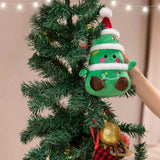 Christmas Tree Plush Toy Festive Stuffed Doll for Holiday Decoration