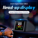 NNEOBA P10 Pro Head Up Display HUD OBD2 Digital On Board Black